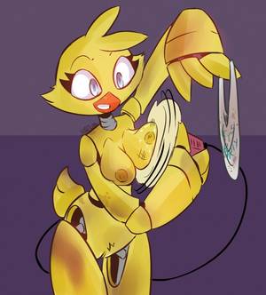 Anthro Pussy Porn - e621 animatronic anthro avian beak bib bird breasts buffer chica_(fnaf)  chicken cleaning dirt