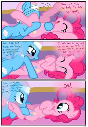 Mlp Lesbian Porn Comics - 282880 - explicit, artist:pyruvate, lotus blossom, pinkie pie, earth pony,  pony, comic:the usual, g4, comic, cunnilingus, female, hoofy-kicks, lesbian,  oral, sex - Derpibooru