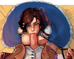 Bioshock Infinite Blowjob Porn - Rule 34 - <3 armbinder arms behind back bioshock bioshock infinite blowjob  blue eyes blush bondage bondage blowjob breasts brown hair choker clothed  sex collar elizabeth comstock eye contact fellatio female femsub