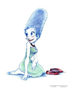 Marge Simpson Porn Pencil Art - Marge Simpson Pencils by ArtofLaurieB on DeviantArt