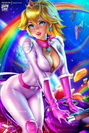 cartoon porn mario - Peach - \