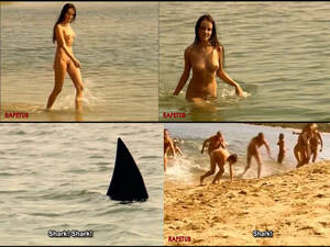 beach movie naked scene - Shark on a nudist beach