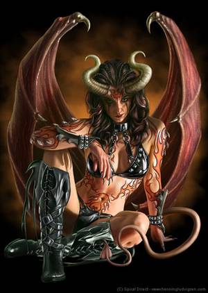 Female Angel With Demon Sex - Incubus and Succubus â€“ Sex Demons of the Night