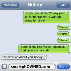 Funny Porn Text - frozen porn - - Autocorrect Fails and Funny Text Messages - SmartphOWNED