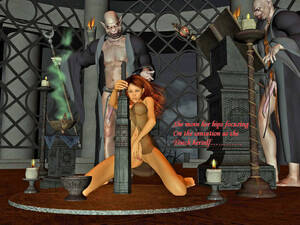 3d Vampire Orgy - Vampire orgies with human girls - xxx 3D comic