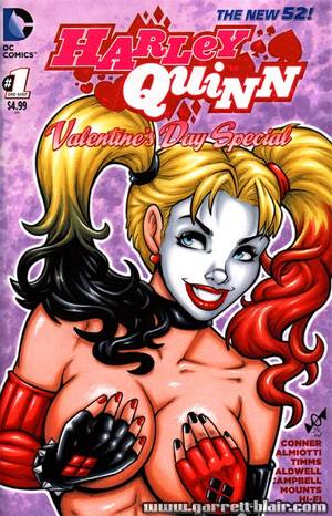 Nerd Harley Quinn Hentai Porn - Harley Quinn bust tease sketch cover by gb2k.deviantart.com on @DeviantArt