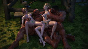 3d Elf Monster Sex - Yeah, sinful orc invaders is naked and can't wait anymore to undress pretty  elf chicks so that to stuff they wet pussys with his hard cocks and to fuck  ...
