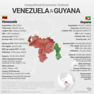 Guyana She He Porn - Venezuelaãƒ¼Guyana Outlook : r/MapPorn