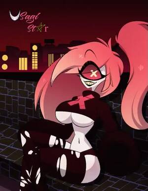 cartoon bomb boobs - Hazbin Hotel Cherri Bomb (hazbin Hotel) Big Breasts Animated - Lewd.ninja