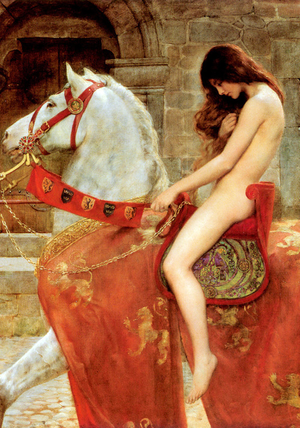 11th Century Porn - kleinecharlotte:Art History Meme [3/9] Paintings â†³ Lady Godiva by John  Collier, 1897 Godiva (/É¡É™ËˆdaÉªvÉ™/; Old English: Godgifu) â€” known as Lady  Godiva â€” was an 11th-century Anglo-Saxon noblewoman who, according to a