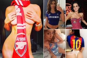 Models That Did Porn - After Myleene Klass strips naked to cover her modesty with an Arsenal  scarf... here are seven other stunners who did the same including porn  stars and models | The Irish Sun