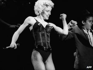 Madonna Explicit Sex - Madonna was known for her racy image in the late 1980s and early 1990s