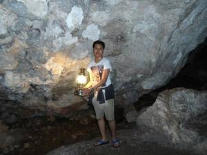 Cave - Sumaguing Cave: torch lamp is a must