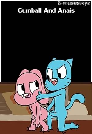 Gumball Strapon Porn - Gumball And Anais XXX comic - 8 Muses Sex Comics