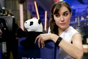 Grey Bear Porn - Sasha Grey attends 'El Hormiguero' TV show at Vertice 360 Studio on July 1