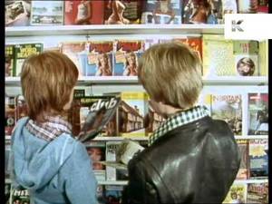 1970s Porn School - 1970s UK School Boys Look at Lads Mags in Newsagent, Porn