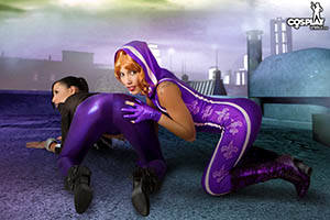 big breasted shaundi hentai - Skyrim saints row shaundi porn - Shaundi kinzie saints row lesbian cosplay  porn jpg 300x200