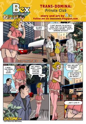 comic tranny galleries - Trans-Domina: Private Club [Bex] - Porn Cartoon Comics