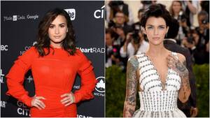 Lesbian Pussy Demi Lovato - Celebs You Didn't Know Were In Same-Sex Relationships