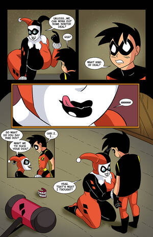 Batman Porn Robin Harly - Harley and Robin in The Deal Porn comic, Rule 34 comic, Cartoon porn comic  - GOLDENCOMICS