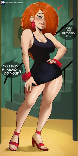 black kim possible porn - Kim's black dress (EchoSaber) [Kim Possible] : r/rule34