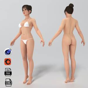 3d Sexy Girl Porn - Sexy Girl 3D Models | 3DOcean