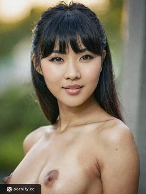 horny asian on cam - Horny Asian Teen with Big Tits and Bangs Gets Eaten in Front of the Camera  | AI Porn - AI Porn