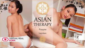 massage therapy - Sensual asian Pussykat VR Porn massage therapy - VirtualRealPorn.com