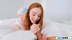 ginger teen pov - Watch Hot Ginger Teen Step Daughter - Jayspov, Madi Collins, Pov Porn -  SpankBang