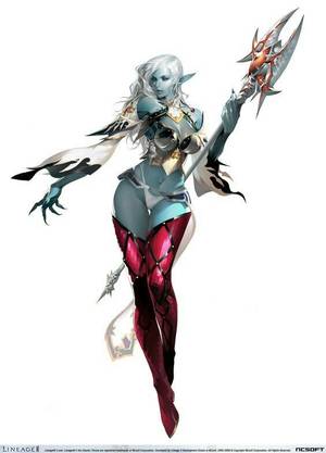 Lineage Dark Elf Porn - Dark elf girl lineage 2