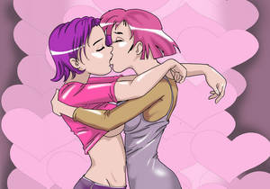 Cartoon Lesbian Porn Scissoring - Hentai games of tribbing and scissoring Sapphists of - Picture 8