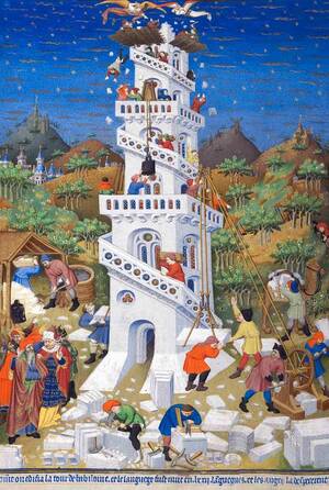 Medieval Era - The Tower of Babel in Art and Literature (6 Examples)