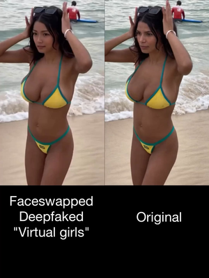 ethnic nudist on the beach - I prefer my Virtual girls made from scratch : r/Instagramreality