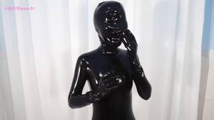 bondage latex rubber doll suit - BoundHub - Chinese Rubber Doll Struggles to Breathe