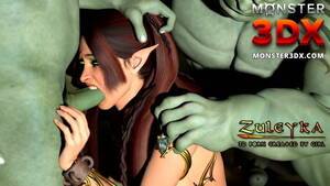 elf girl gangbang - Elf girl gangbanged by two brutal Goblins. 3D Porn Cartoon | xHamster