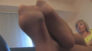 blonde nylon toes - Cute blonde delicious pantyhose feet 2 | xHamster