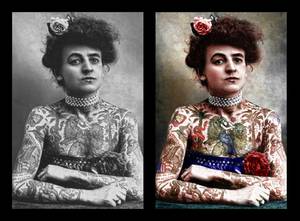 Maud Stevens Porn - Maud Stevens Wagner. The first female tattoo artist in â€¦ | Vintage tattooed  women by Alexxx Mancha | Pinterest | Female tattoo artists, Tattoo and  Tattooed ...