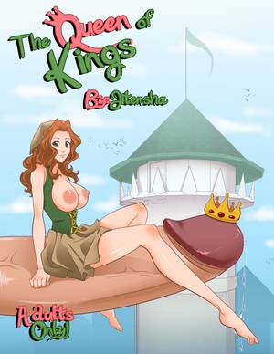 king cartoon porn - Queen of Kings- Jitensha - Porn Cartoon Comics