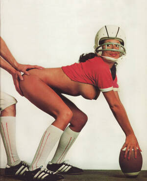 Classic Porn Films Football - Football Porn Superbowl Pinup â€” Retroâ€”Fucking