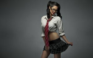 1920s School Porn - Download 1920x1200 skirt, girl, school girl, asian, tie Porno Photos,  Erotic Wallpapers