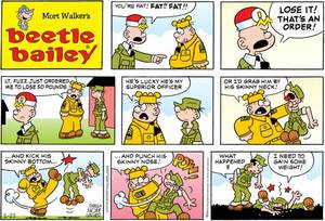 Beetle Bailey Porn Comic - Any regular reader of the Beetle Bailey comics knows that Beetle's  characterâ€¦