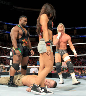 Dolph Ziggler Aj Lee Porn - fishbulbsuplex: Dolph Ziggler, A.J. Lee Porn Photo Pics