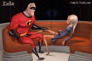 From The Incredibles Mirage Porn - The Incredibles- Mirage and Bob Parr - Dad Daughter porn comics |  Eggporncomics