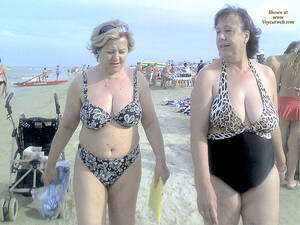 granny beach voyeur gallery - Pic #1 Beach Mature Women And Grannies - 2nd Contri -