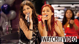 Ariana Grande Liz Gillies Victoria Justice Porn - Ariana Grande and Victoria Justice: Victorious beef explained | The US Sun