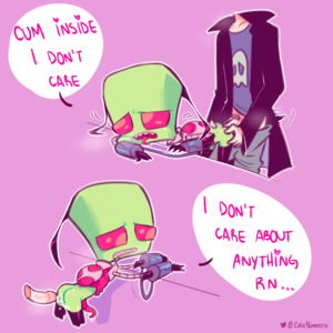 Invader Zim Porn - Rule34 - If it exists, there is porn of it / cakenameless, dib, zim /  2342217