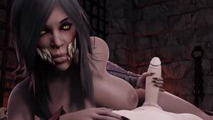 Mileena Pov Sex Porn - Monster slut sucks big dicks! Mileena Mortal Kombat Cartoon compilation