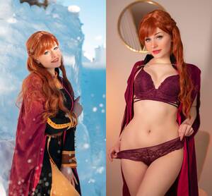 Anna From Frozen Porn - Self] Frozen 2 - Anna on/off by Ri Care Porn Pic - EPORNER