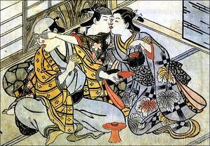 Antique Chinese Gay Porn - Rituals of Ancient Gay Shunga Erotica / Pen ãƒšãƒ³