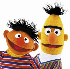 Bert And Ernie Gay Porn - ... 'gay Hanukkah', that search did bring up a weirdly random Bert and Ernie  pic, which I am thinking likely 'yes' on the gay but a 'no' on the Hanukkah.